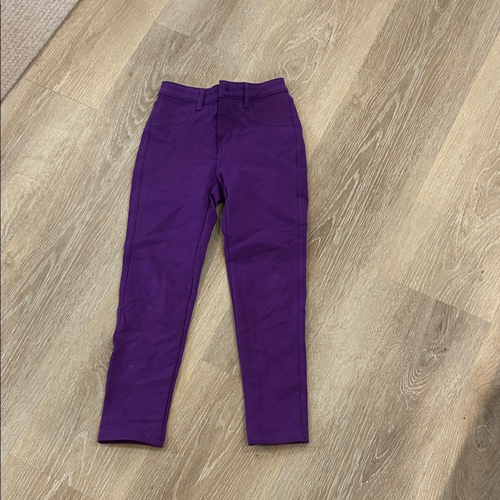 Vibrant Purple Kids Jeans